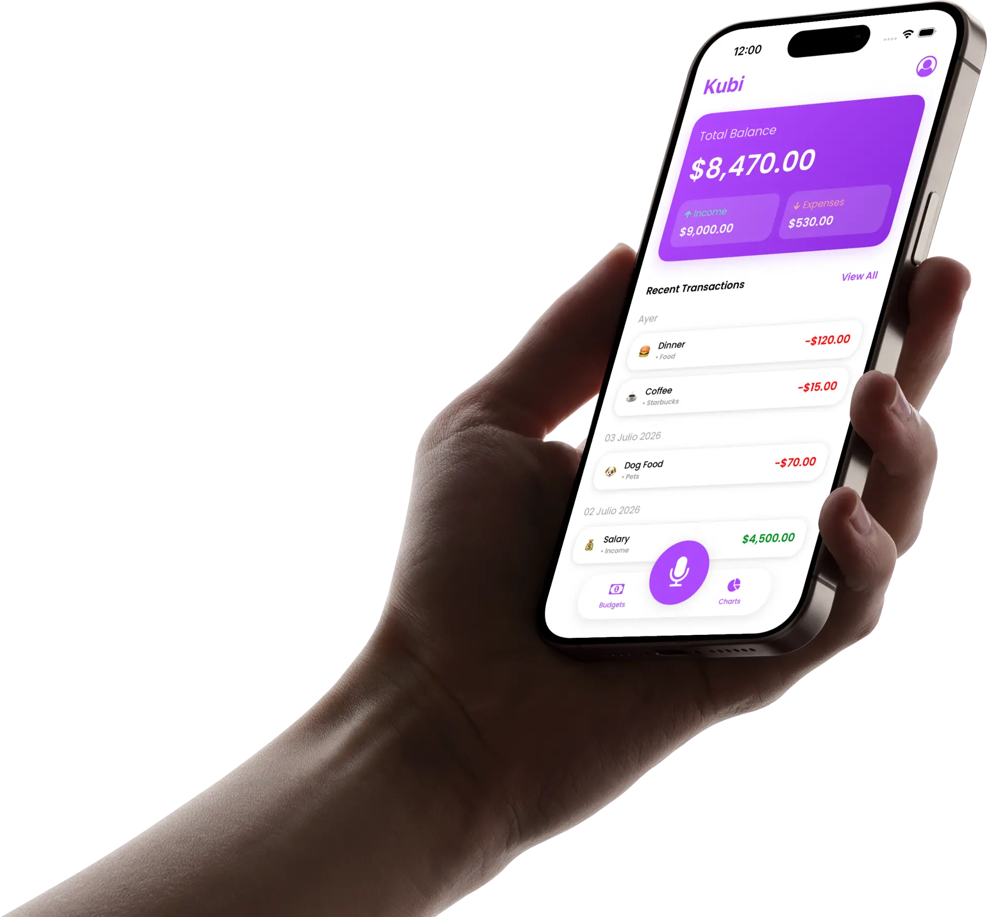 Kubi mobile app preview